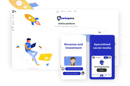 Startupers - Web and Mobile App for specialized social media